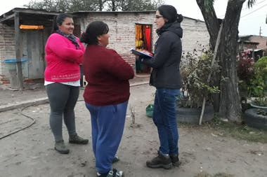 In CIPPEC they also carry out research in different locations in northern Santa Fe