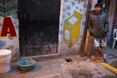 Right now, the whole neighborhood has been without water for several days